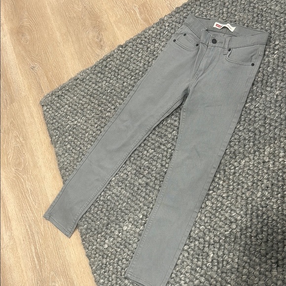 Levi 510 Grey Wash Skinny Jean Size 26
